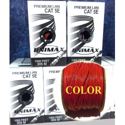 CABLE UTP CAT5ENHANCED ROJO